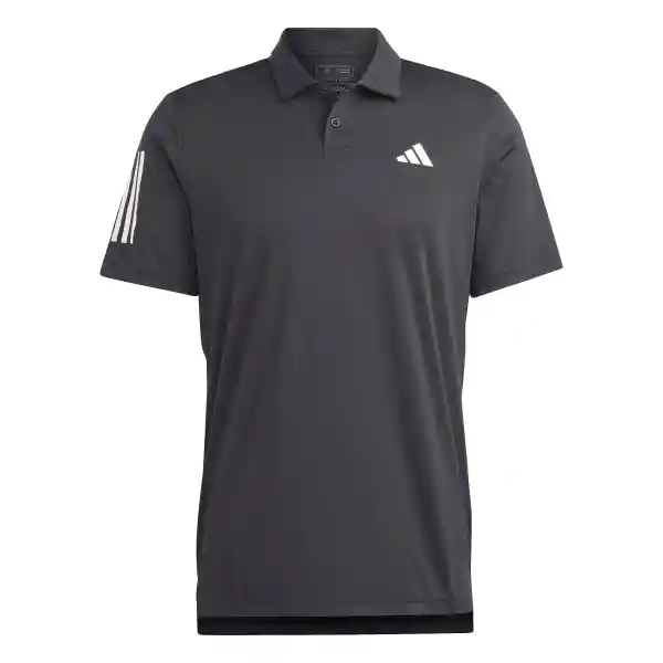 Adidas Camiseta Club 3str Polo Para Hombre Negro Talla XL