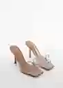 Sandalias Late-A Nude Talla 39 Mujer Mango