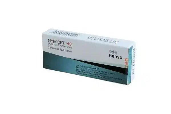 Myecort Dexametasona (40 mg)