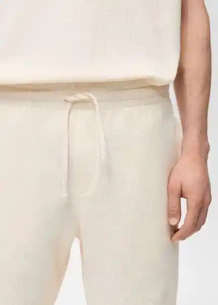 Short Xavis Crudo Talla L Hombre Mango