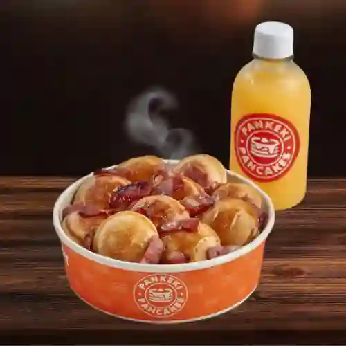 Bacon Breakfast + Jugo de Naranja