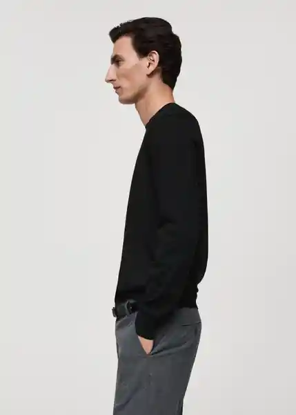 Buzo Jersey Willy Negro Talla S Hombre Mango