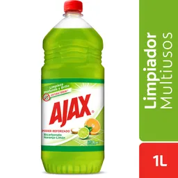 Limpia Pisos Ajax Naranja Limón 1 L