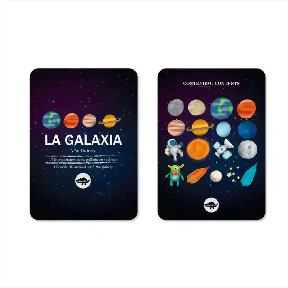 Flash Cards La Galaxia