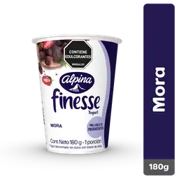 Finesse Yogurt Sabor a Mora