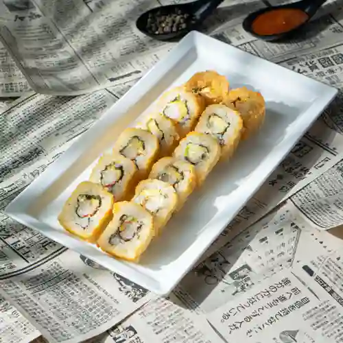 12 Bocados de Sushi Palmito Tempura