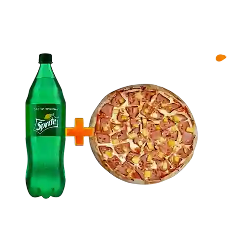Combo Pizza Hawaiana y Gaseosa