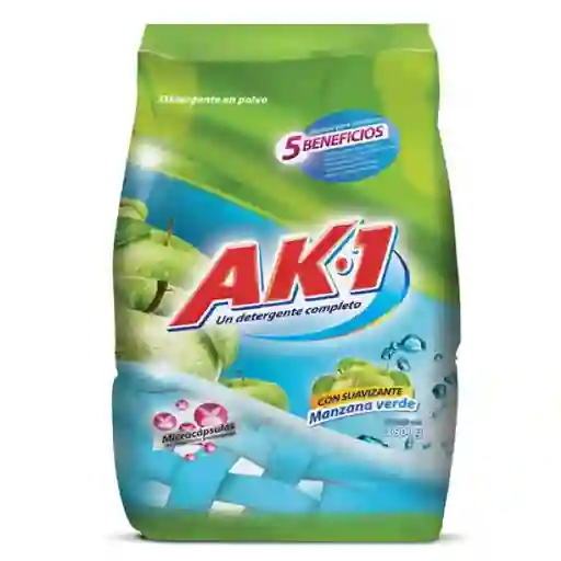 Ak1 Detergente en Polvo Aroma Manzana Verde