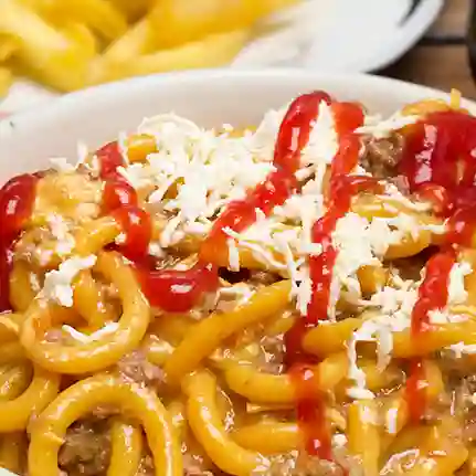 Spaguetti con Carne