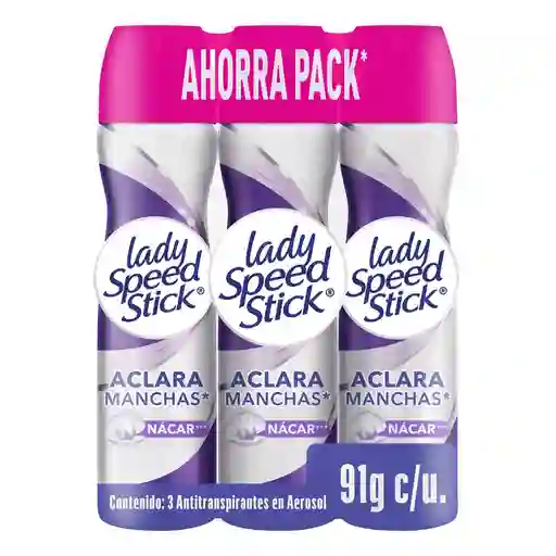 Lady Speed Stick Desodorante de Mujer en Aerosol