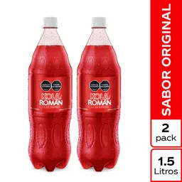 2 x Gaseosa Kola Roman x 1500 mL