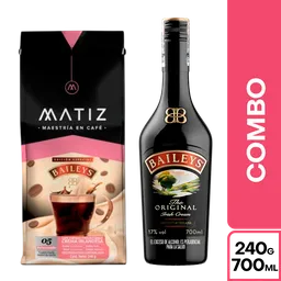Combo Matiz Café Baileys + Baileys Crema de Whisky