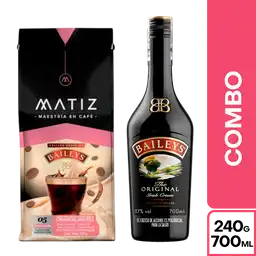 Combo Matiz Café Baileys + Baileys Crema de Whisky