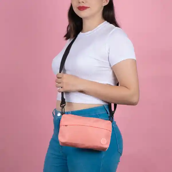 Bolso Crossbody de Moda Youth With You Rosa Miniso