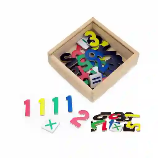 Viga Set Números Magnéticos Para Niños