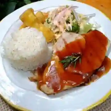 Pechuga en Salsa Bbq