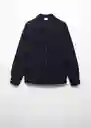 Buzo Sudadera Alludias Navy Talla Xxl Hombre Mango