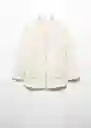 Chaqueta Judy Crudo Talla M Mujer Mango