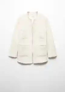 Chaqueta Judy Crudo Talla M Mujer Mango