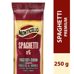 Monticello Spaghetti Clásica # 5