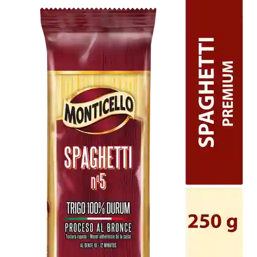 Monticello Spaghetti Clásica # 5