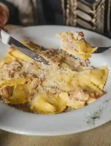 Raviolis En Salsa Carbonara