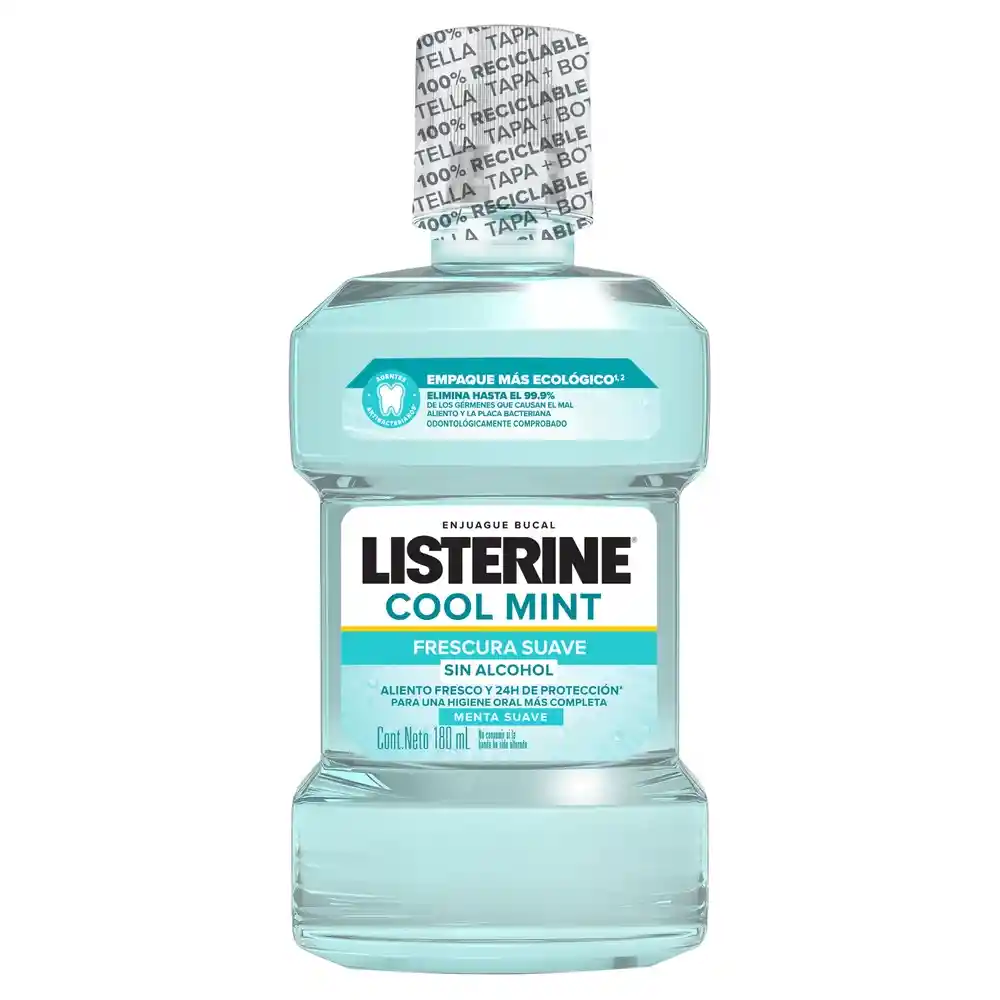 Enjuague Bucal LISTERINE Cool Mint Zero 180 ML