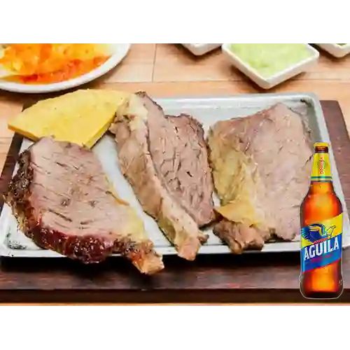 Combo Carne a la Llanera + Aguila 350 ml