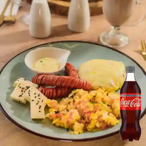 Combo Histórico Colombiano +Cocacola Light 400ml
