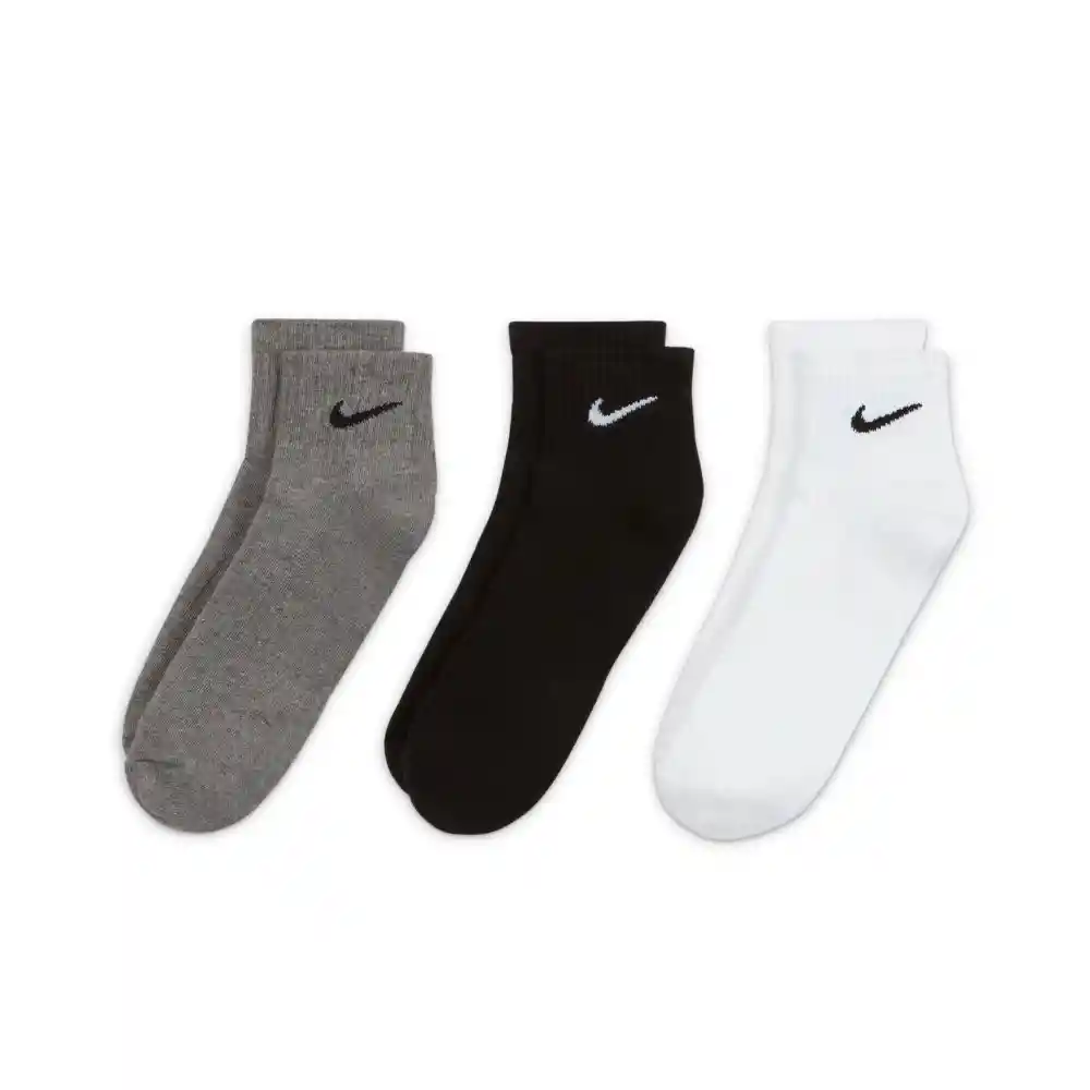 Nike Medias Everyday Cush Ankle Hombre Multicolor L