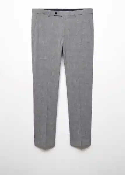 Pantalón Brasilia Gris Claro Vigoré Talla 44 Hombre Mango