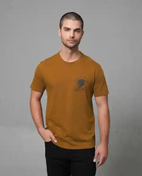 Camiseta Hombre Naranja M 102G012_NAR181160 Rifle