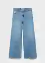 Jean Olivia Tejano Medio Talla 36 Mujer Mango