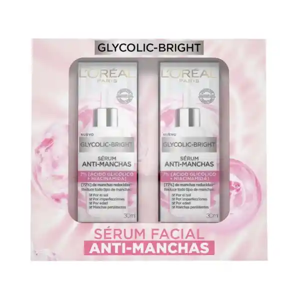 L'Oréal Serum Glycolic-bright Anti Manchas