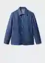 Chaqueta Pontone Índigo Talla M Hombre Mango