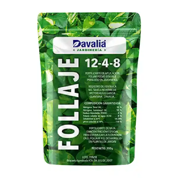 Davalia Fertilizante Follaje