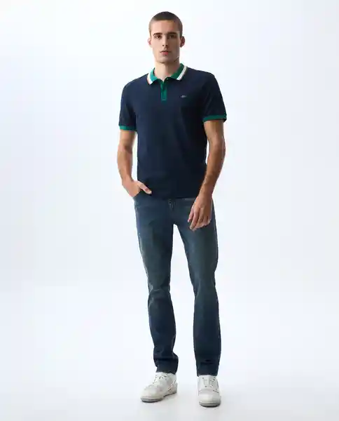 Camiseta Hombre Azul Talla L 801G001_AZU194024 Americanino