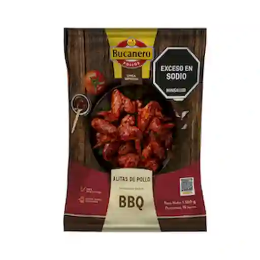 Bucanero Alitas de Pollo Adobadas con BBQ Línea Especial