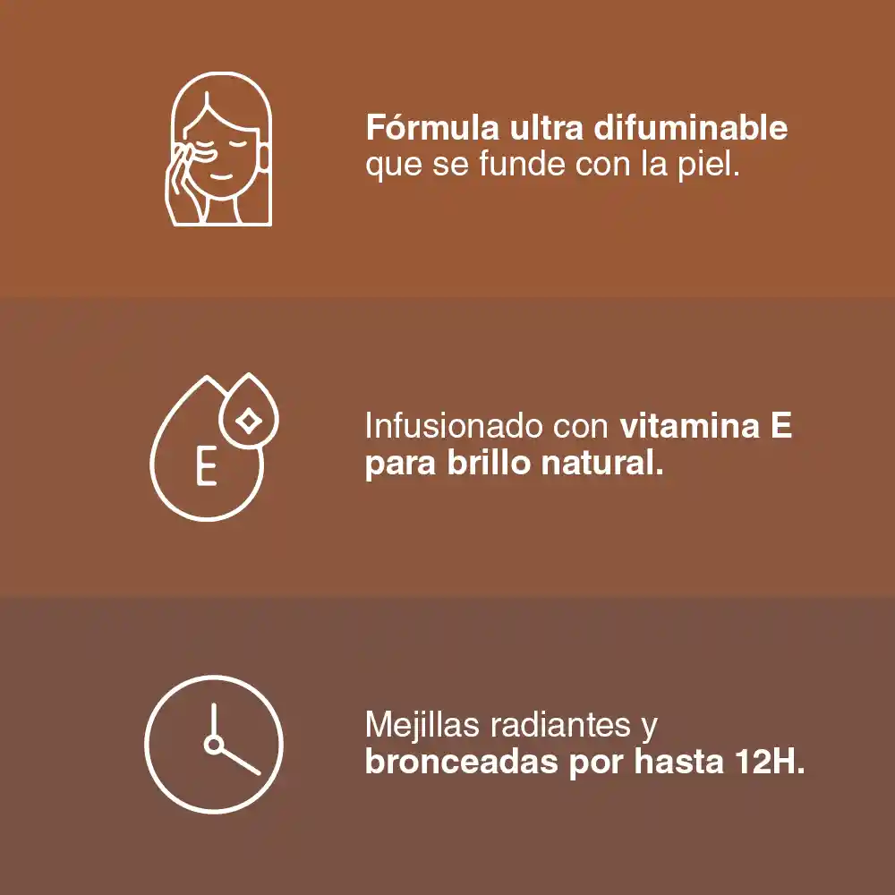 Rubor Sun Kisser 11 Electric Bronze Maybelline 4.7 mL