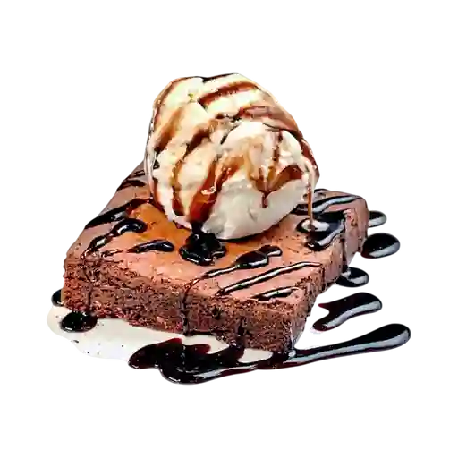 Brownie con Helado