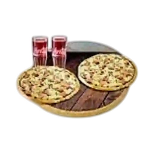 Combo X2 Pizzas Personal + Bebidas