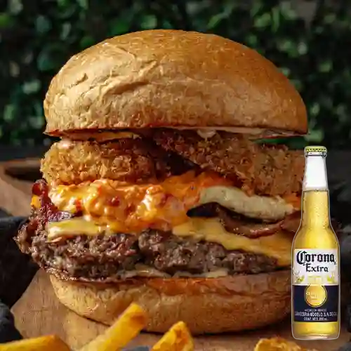 Combo Madrileña + Cerveza Corona Bot. 355ml