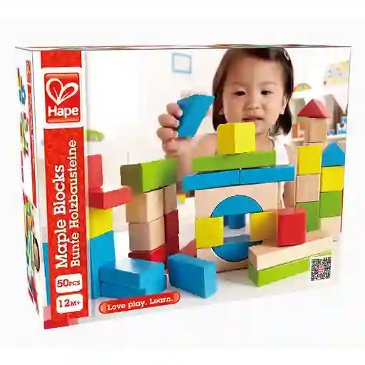 Hape Bloques E0409 Maple Blocks