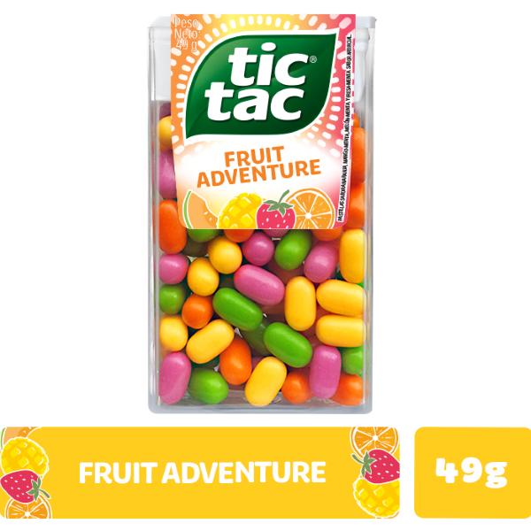 Tic Tac Pastilla Mix de Fruta 49 g