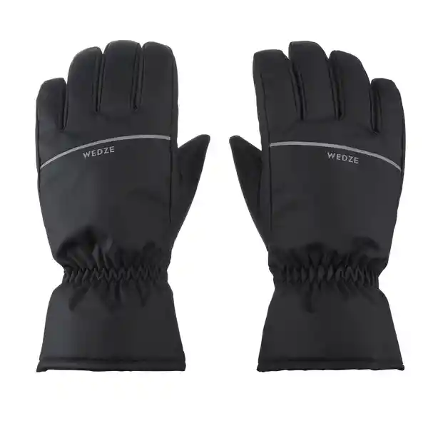 Wedze Guantes Térmicos Para Adultos Ski Negro Talla XS