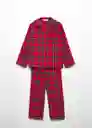 Pack Pijama Noel Rojo Talla 12 Niña Mango