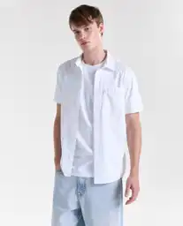 Camisa Hombre Blanco Talla M 819G000_BLA110601 Americanino