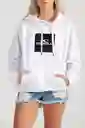 ONeill Buzo Hoodie Cube Femenino Blanco Talla M