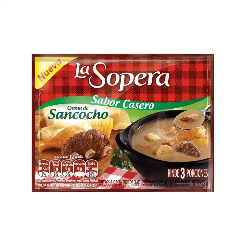 La Sopera Crema De Sancocho