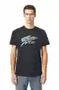 Diesel Camiseta T-Diegos-B13 Negro Talla 3XL